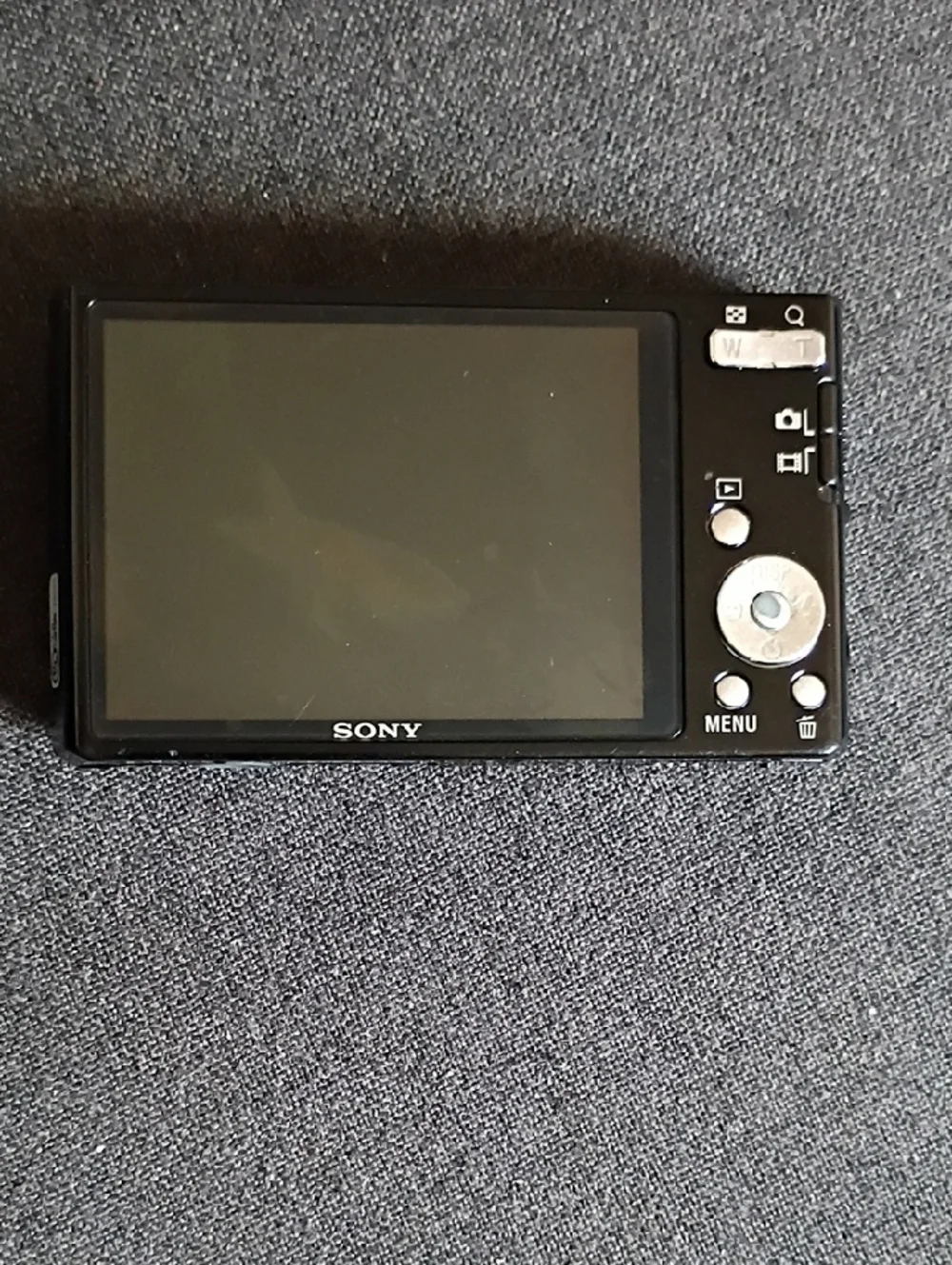 Sony Cyber-shot Digital Camera - Black with Silver Lens